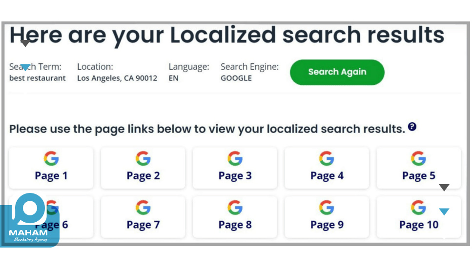 BrightLocal’s Local SERP Checker