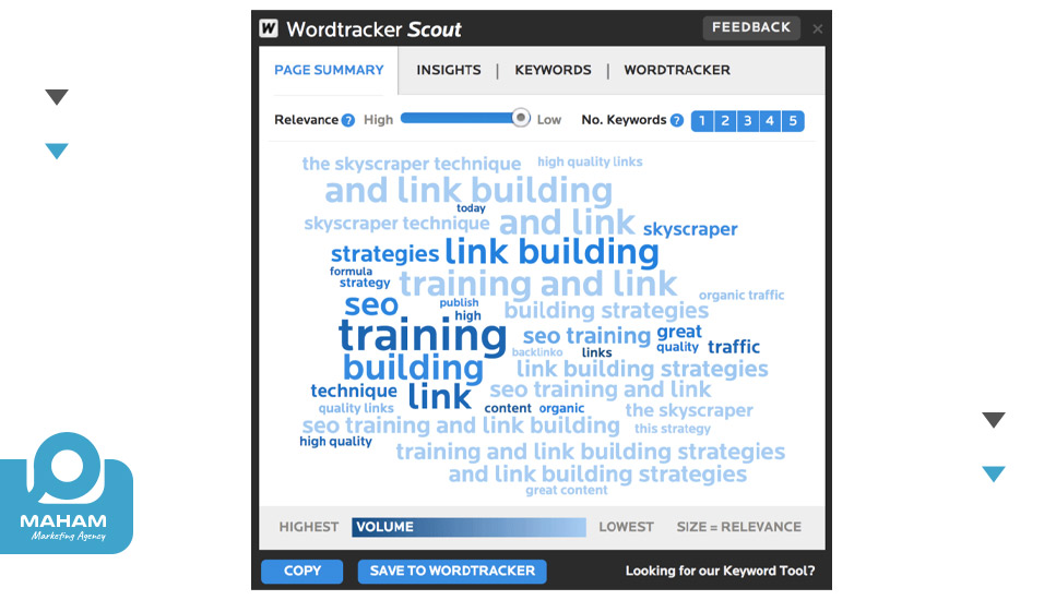 Wordtracker Scout