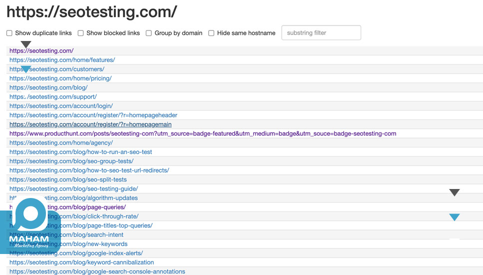 Link Redirect Trace