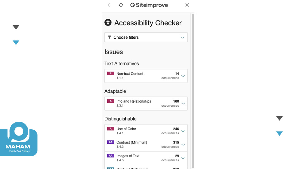 Siteimprove Accessibility Checker