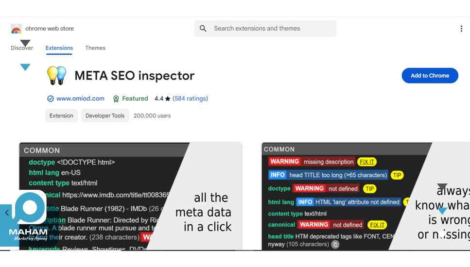 Meta SEO Inspector