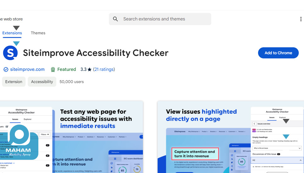 Siteimprove Accessibility Checker