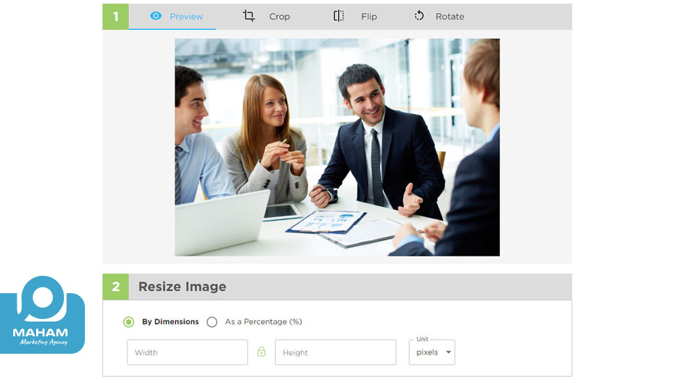 ImageResizer.com؛ تغییر ابعاد تصویر