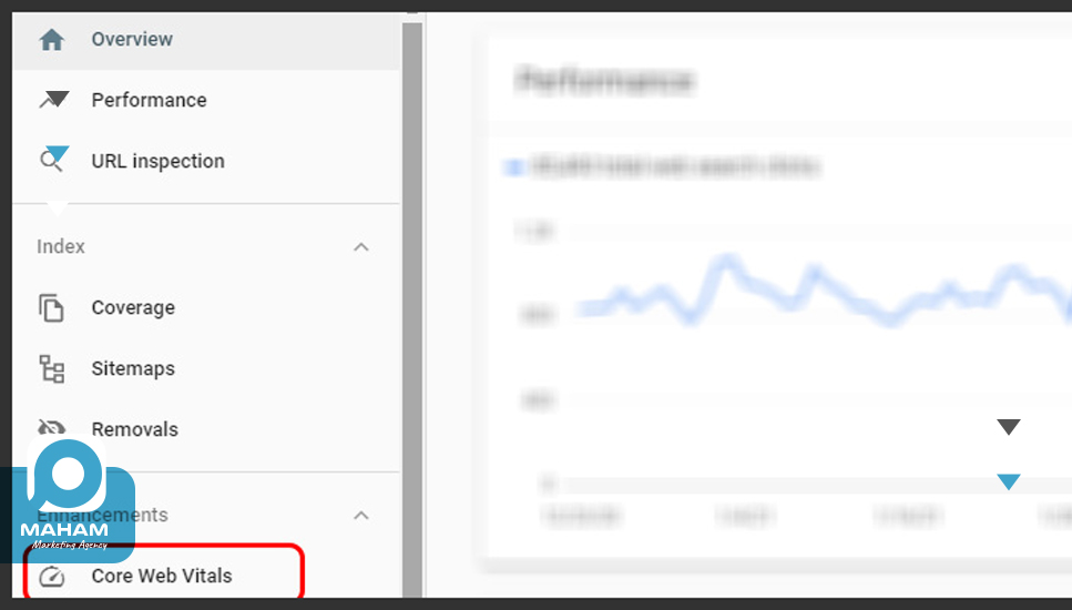 1. استفاده از سرچ کنسول برای بررسی Core Web Vitals