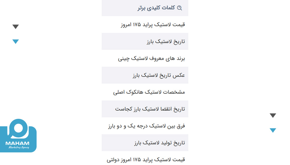 نمونه سئو سایت فروشگاهی: دکتر کارما