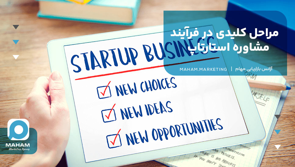 مراحل کلیدی در فرآیند مشاوره استارتاپ