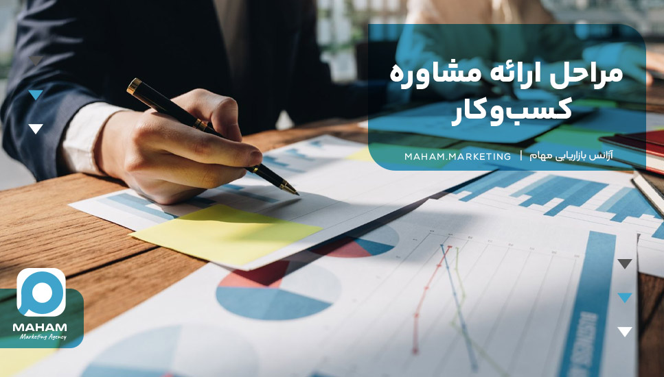 مراحل ارائه مشاوره کسب‌وکار